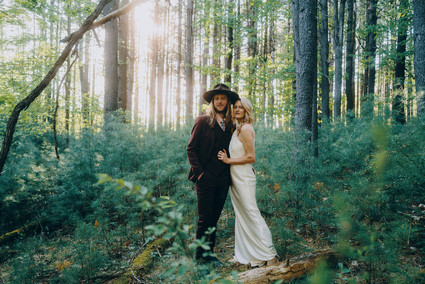 Elopement in the woods Inspiration