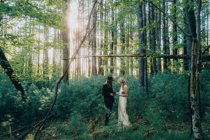 Elopement in the woods Inspiration