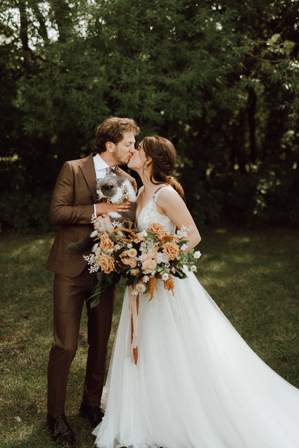 Backyard Summer wedding