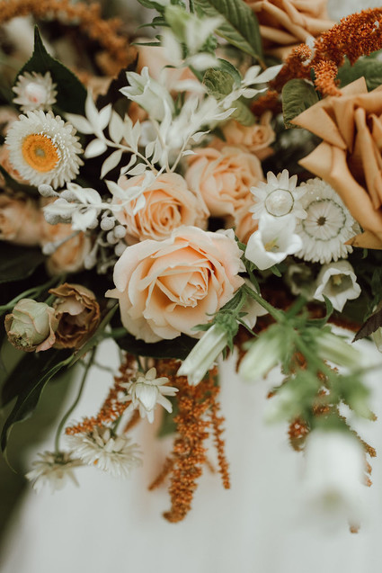 Summer bridal bouquet
