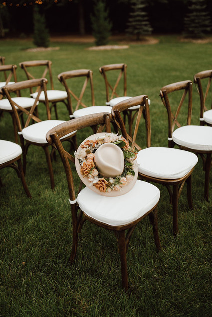 Backyard Summer wedding
