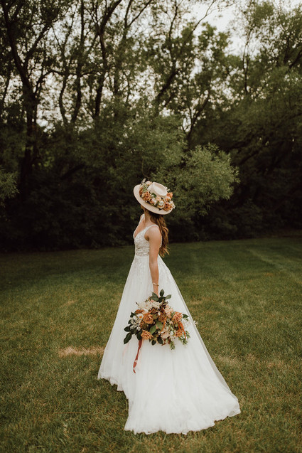 Backyard Summer wedding