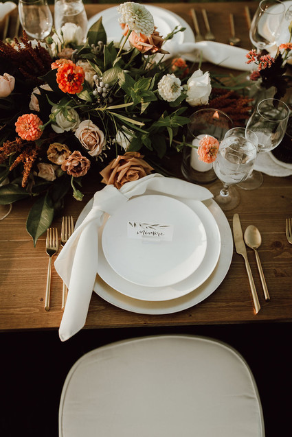 Backyard micro wedding