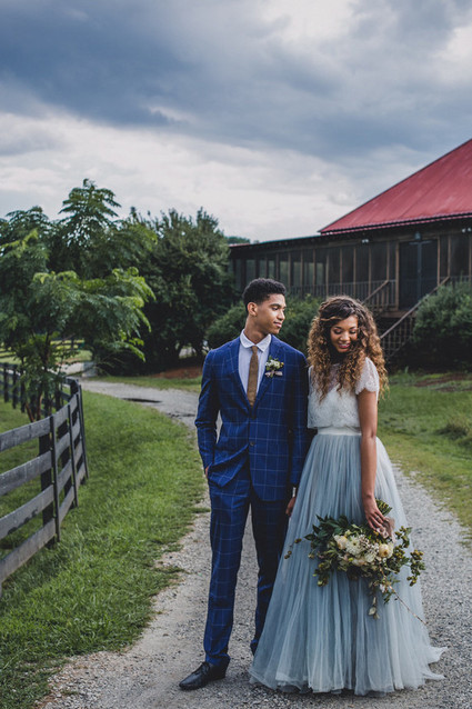 Ranch wedding portraits