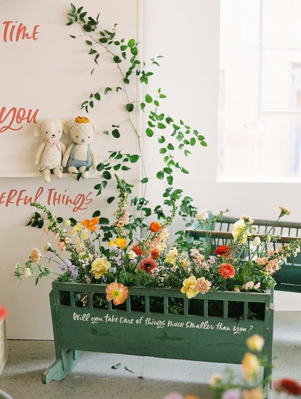 The Wonderful Things You Will Be first birthday party at Whimsy in Pasadena Inspiration