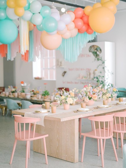 The Wonderful Things You Will Be first birthday party at Whimsy in Pasadena