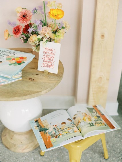 The Wonderful Things You Will Be first birthday party at Whimsy in Pasadena