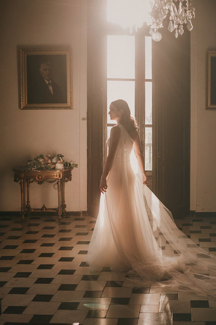 bridal gown