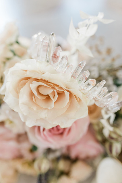 Crystal wedding crown