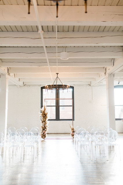 Modern elopement ceremony