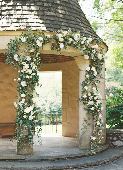 Garden wedding venue