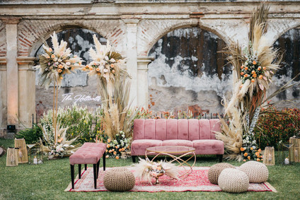 Bohemian destonation wedding