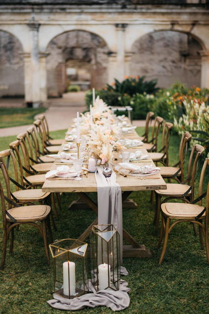 Bohemian destonation wedding