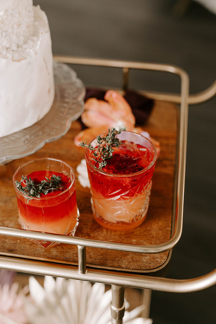 Wedding cocktails