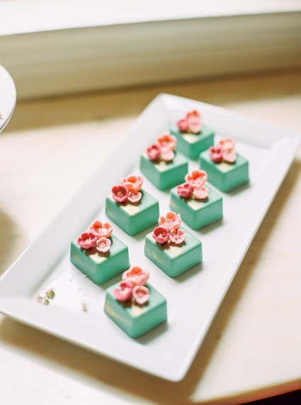 Fancy wedding dessert