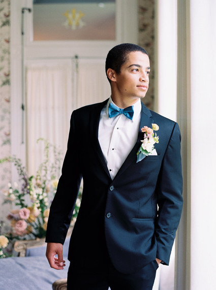 Elegant groom