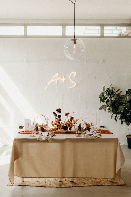 Coffee shop wedding