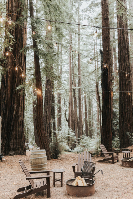 Campground wedding