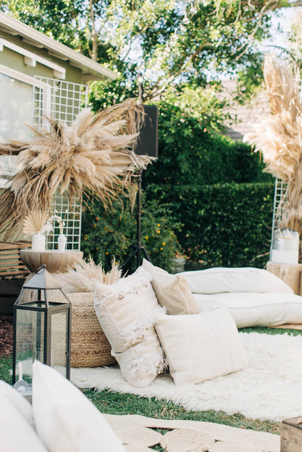Backyard movie night Inspiration