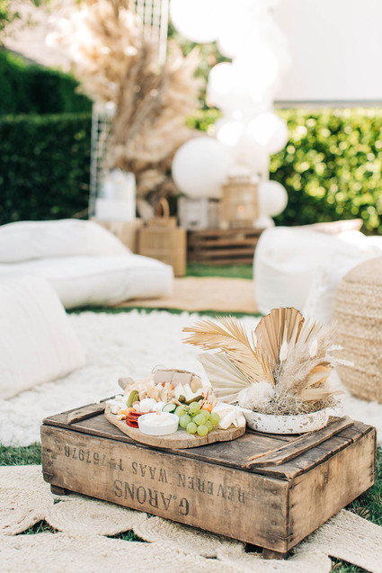 Backyard movie night