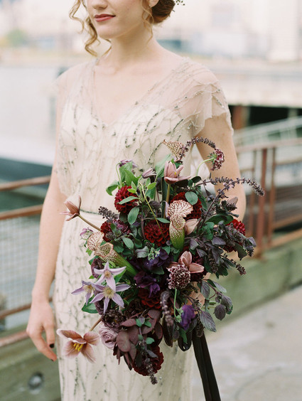 Jewel Toned bouquet