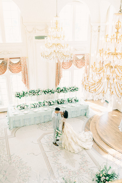 Ballroom wedding