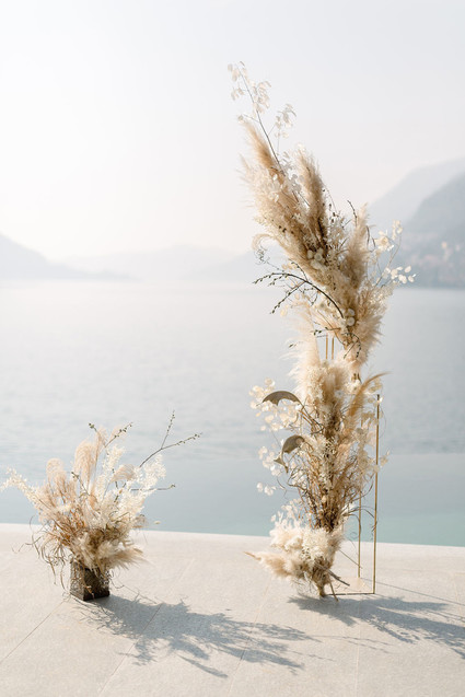 Pampas grass wedding ideas