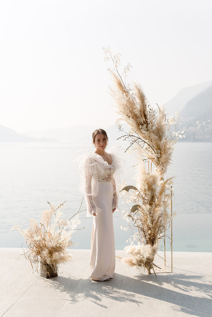 Pampas grass wedding ideas