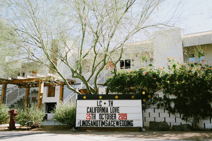 Palm Springs wedding venue