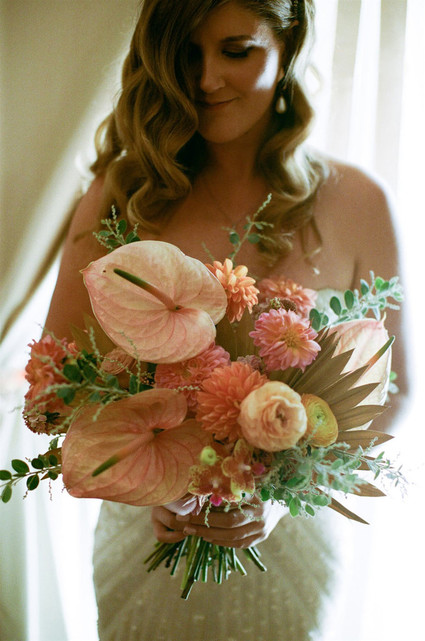 Palm Springs wedding bouquet