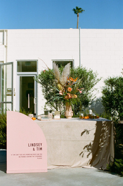 Palm Springs wedding