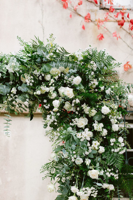 Floral installation
