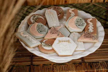 Boho baby shower
