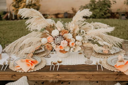 Boho baby shower