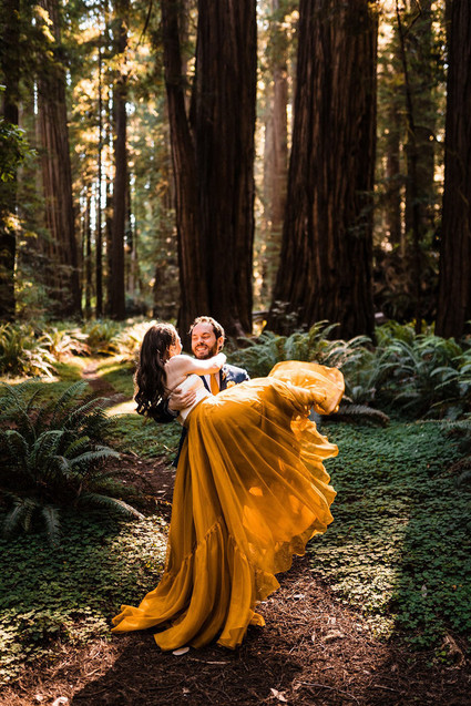 forest elopement