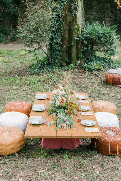 Magical fall fairytale birthday party in the forest
