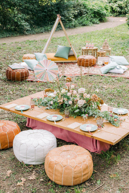 Magical fall fairytale birthday party in the forest