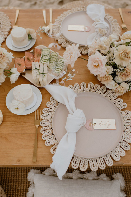 boho beach bridal shower