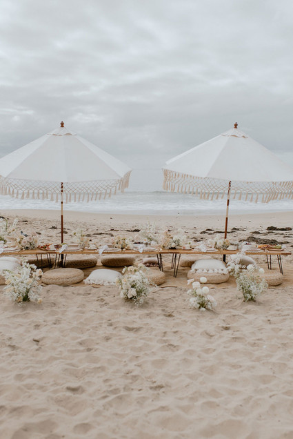 boho beach bridal shower