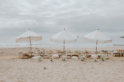 boho beach bridal shower