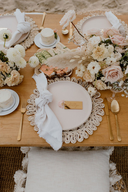 boho beach bridal shower