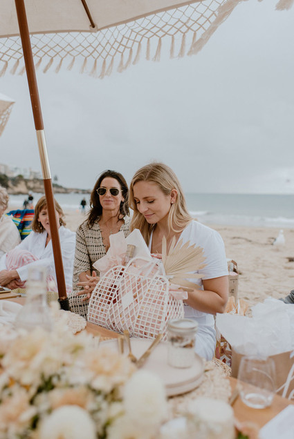 boho beach bridal shower