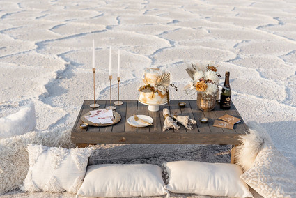 Anniversary shoot in the Salt Flats of Utah