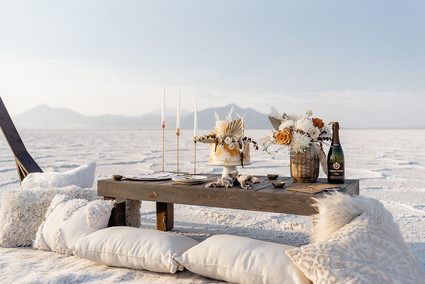 Anniversary shoot in the Salt Flats of Utah