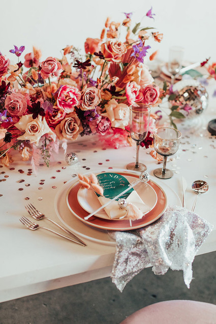 Galentine's Day party table