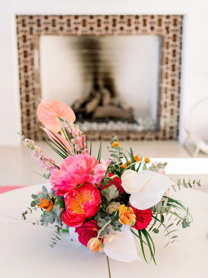 Palm Springs wedding florals