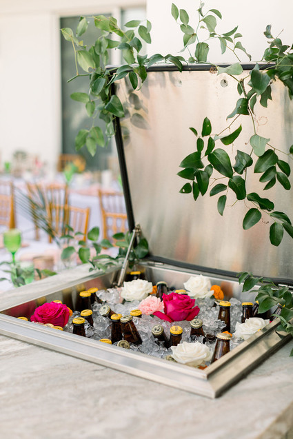 Palm Springs wedding bar