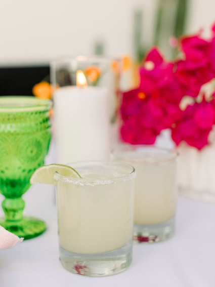 Palm Springs wedding cocktail