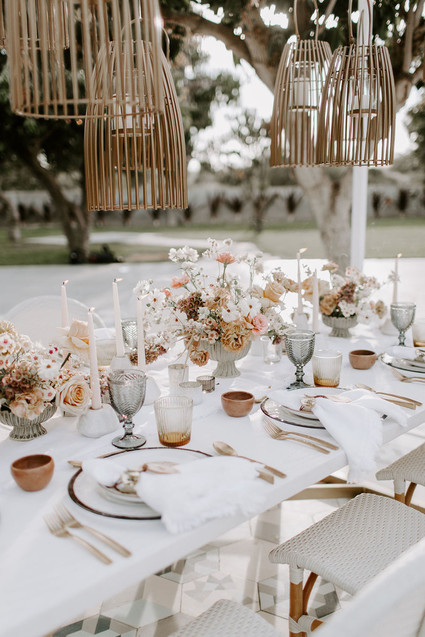 Mexico wedding tablescape