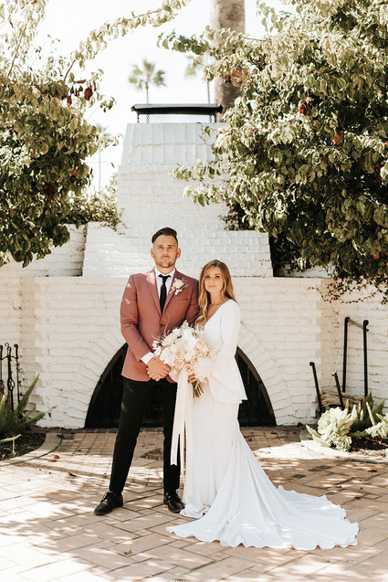 modern California elopement